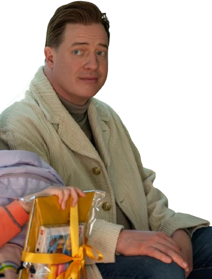 Brendan Fraser Rental Family Corduroy Coat