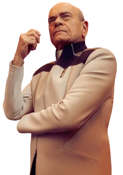 Robert Picardo Star Trek Starfleet Academy 2025 Jacket