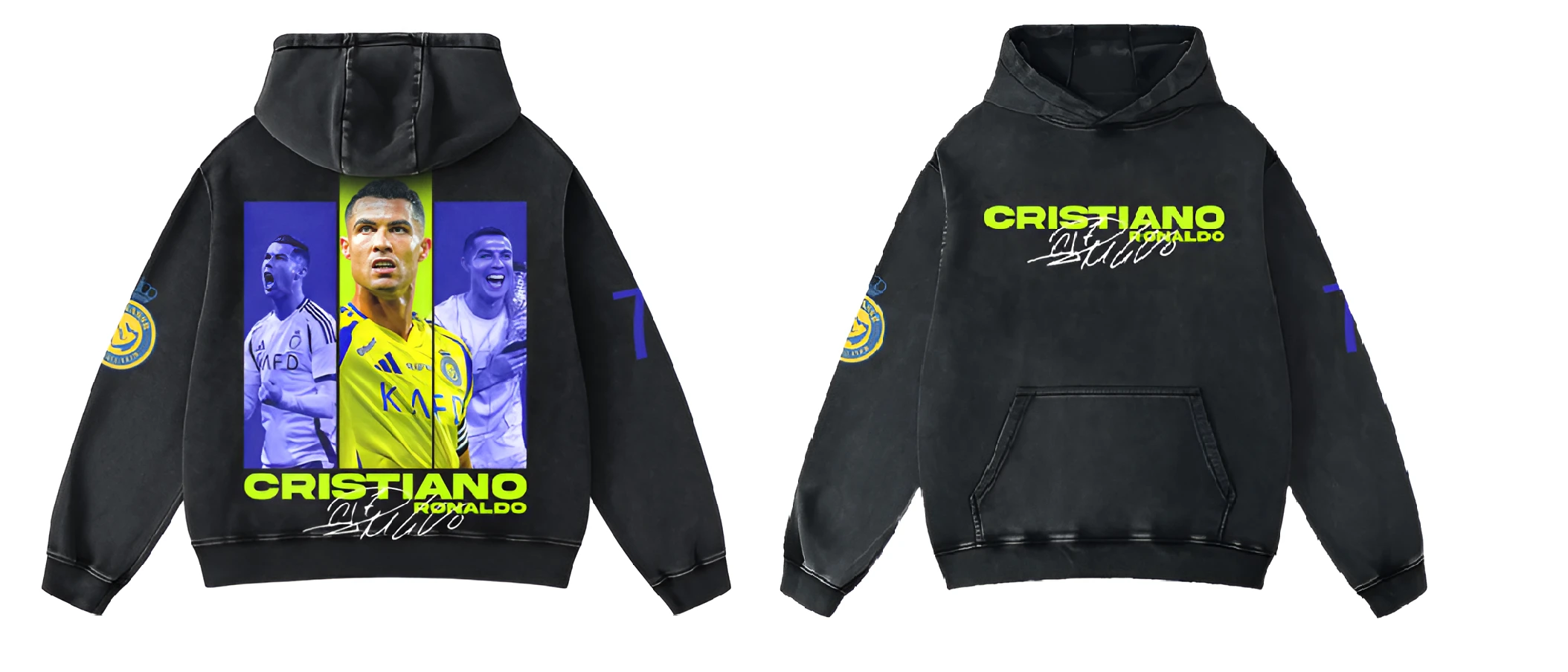 ronaldo oversized hoodie front