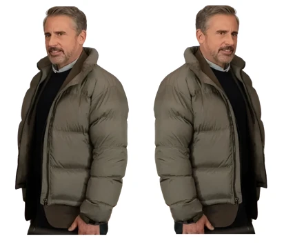 Rooster Steve Carell Puffer Jacket Rooster Steve Carell Puffer Jacket