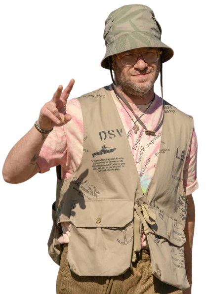 Platonic S02 Seth Rogen Brown Vest