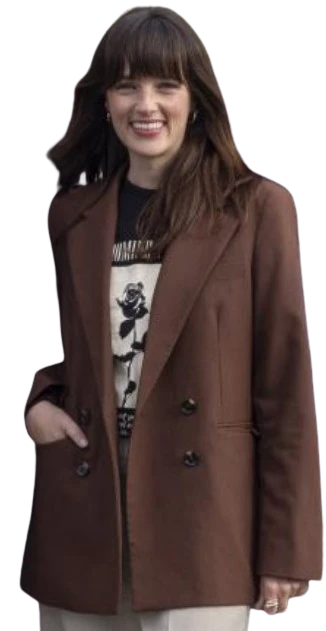 She Walks in Darkness Susana Abaitua Brown Coat Susana Abaitua She Walks in Darkness Brown Coat