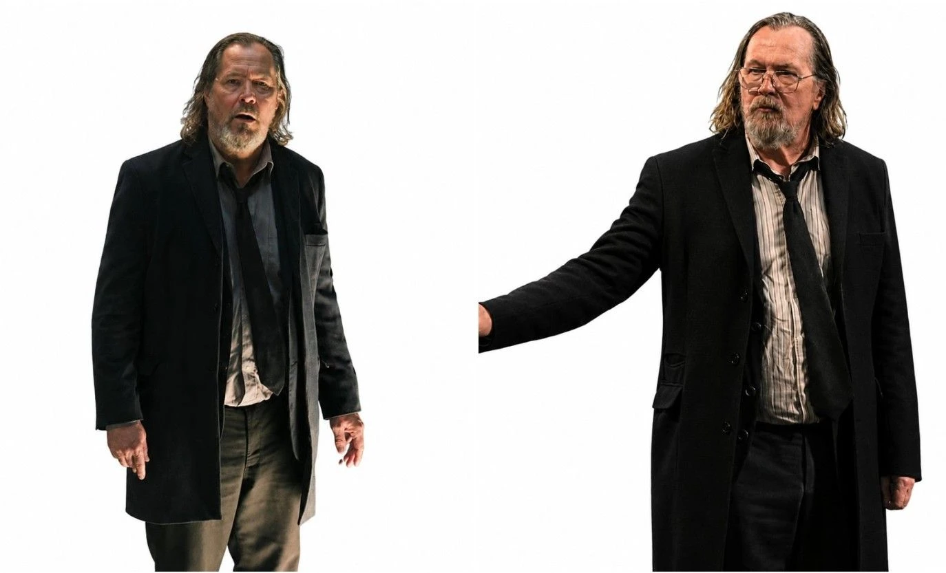 Gary Oldman Slow Horses Season 6 Jackson Lamb Black Coat