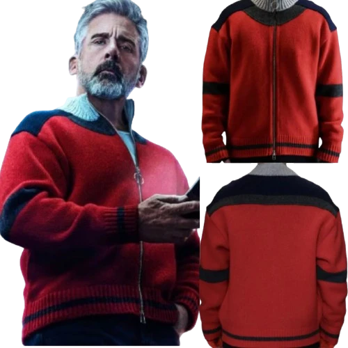 Mountainhead 2025 Steve Carell Jacket