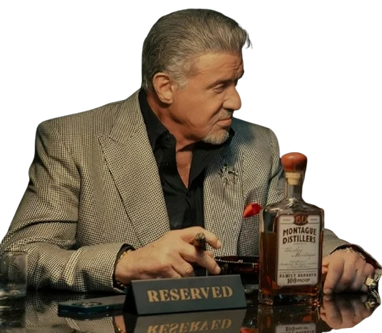 Sylvester Stallone Tulsa King 2025 Checkered Coat