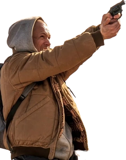 She Rides Shotgun Nate Brown Puffer Jacket