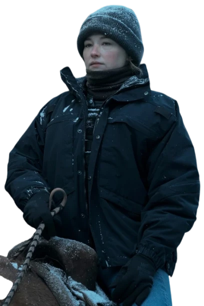 The Last Frontier Sidney Scofield Black Puffer Jacket Sidney Scofield Black Puffer Jacket