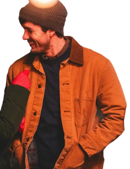 The Threesome 2025 Jonah Hauer King Cotton Jacket