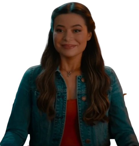 Miranda Cosgrove Blue Denim Jacket