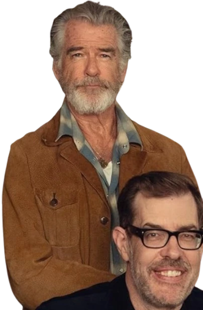 Thursday Murder Club 2025 Pierce Brosnan Jacket