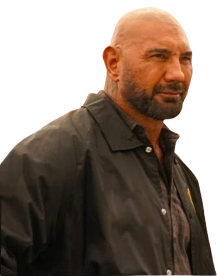 Trap House Dave Bautista Black Jacket Dave Bautista Black Jacket