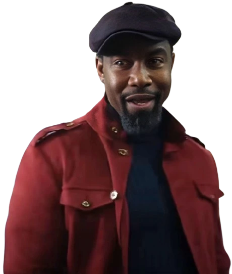 Michael Jai White Red Jacket