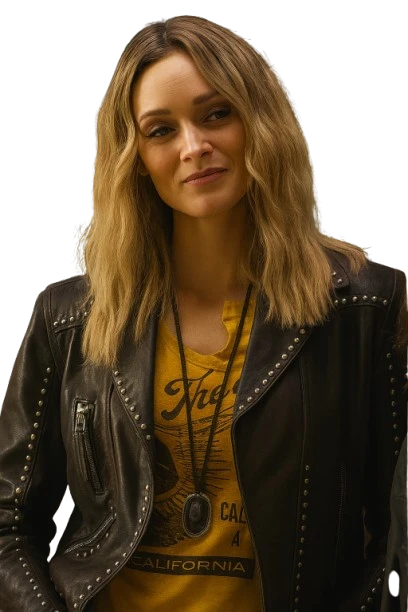 Tulsa King S03 Bella Heathcote Black Jacket