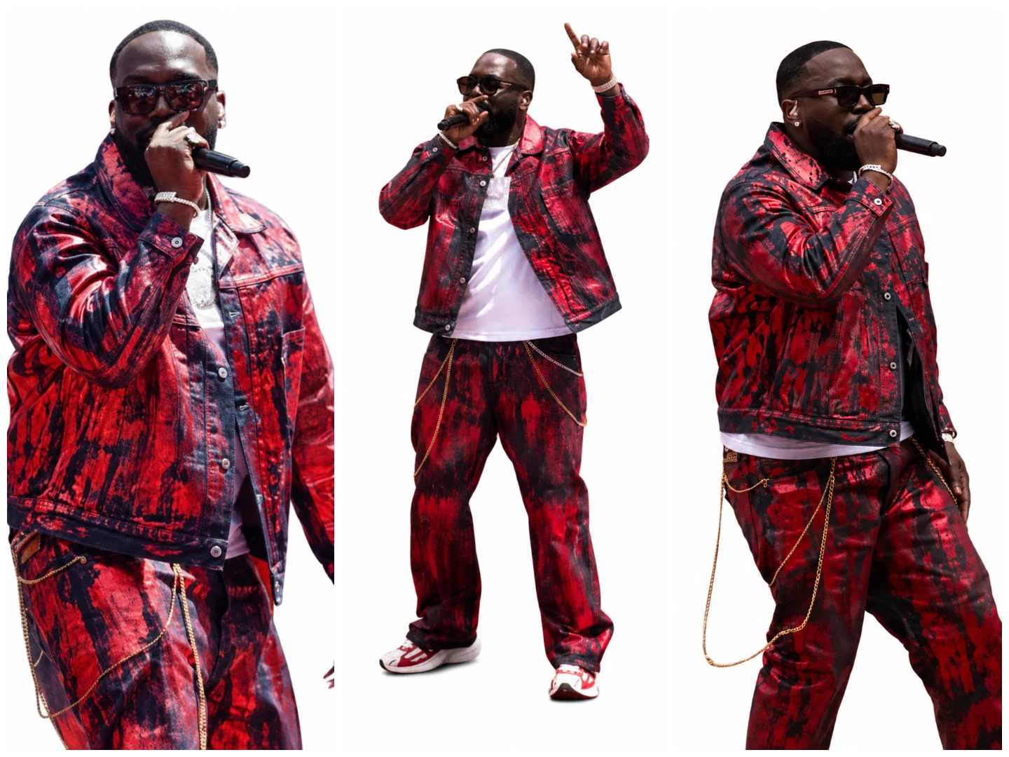 Vegedream FIFA World Cup 2026 Red Printed Tracksuit