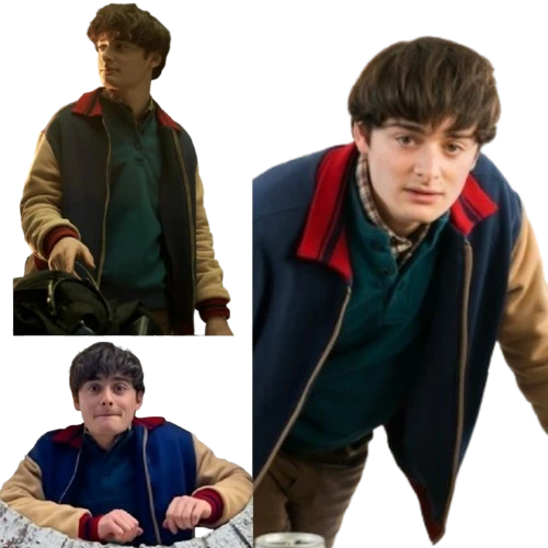 Will Byers Stranger Things S05 Blue Bomber Jacket