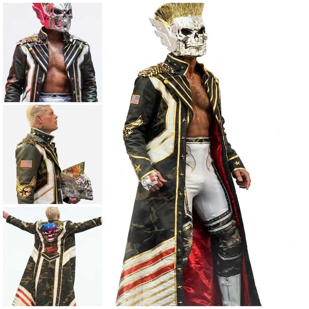 Cody Rhodes WWE SummerSlam 2026 Camo Coat