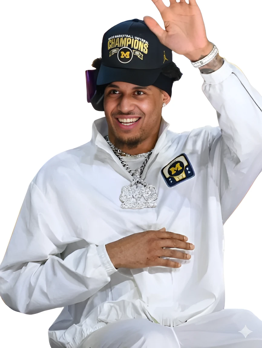 Yaxel Lendeborg National Championship 2026 Jacket Basketball Outfit