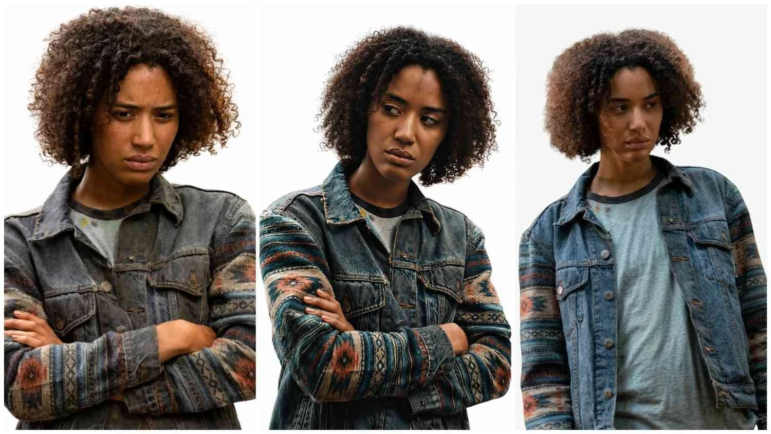 Jasmin Savoy Brown Yellowjackets Taissa Turner Denim Jacket