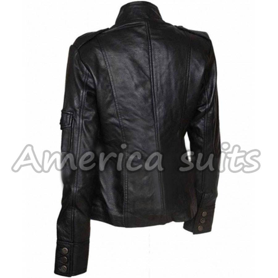 black smart jacket womens