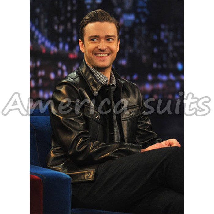 Justin Timberlake Hot Celebrity Leather Jacket For Men Justin Timberlake Hot Celebrity Leather Jacket For Men