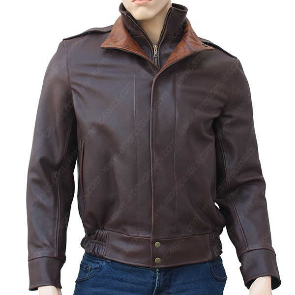 lambskin bomber