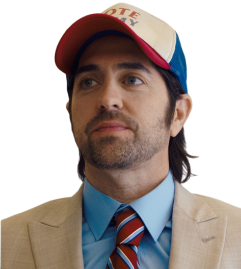 Adam Saunders Re Election Beige Coat Adam Saunders Beige Coat