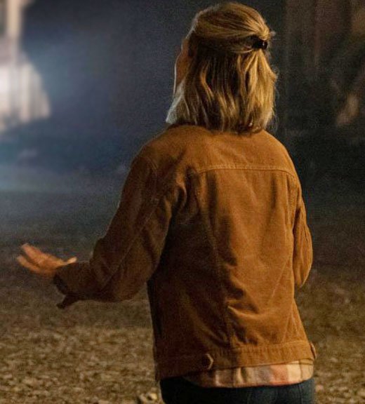 Amazing Stories Kerry Bishe Brown Jacket Kerry-Bishe-Amazing-Stories-Brown-Suede-Jacket