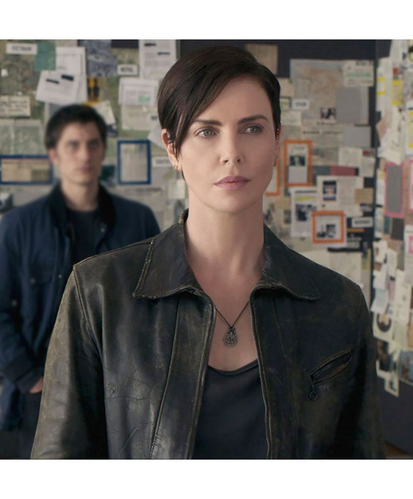 Andy The Old Guard Leather Jacket Andy-The-Old-Guard-Charlize-Theron-Leather-Jacket