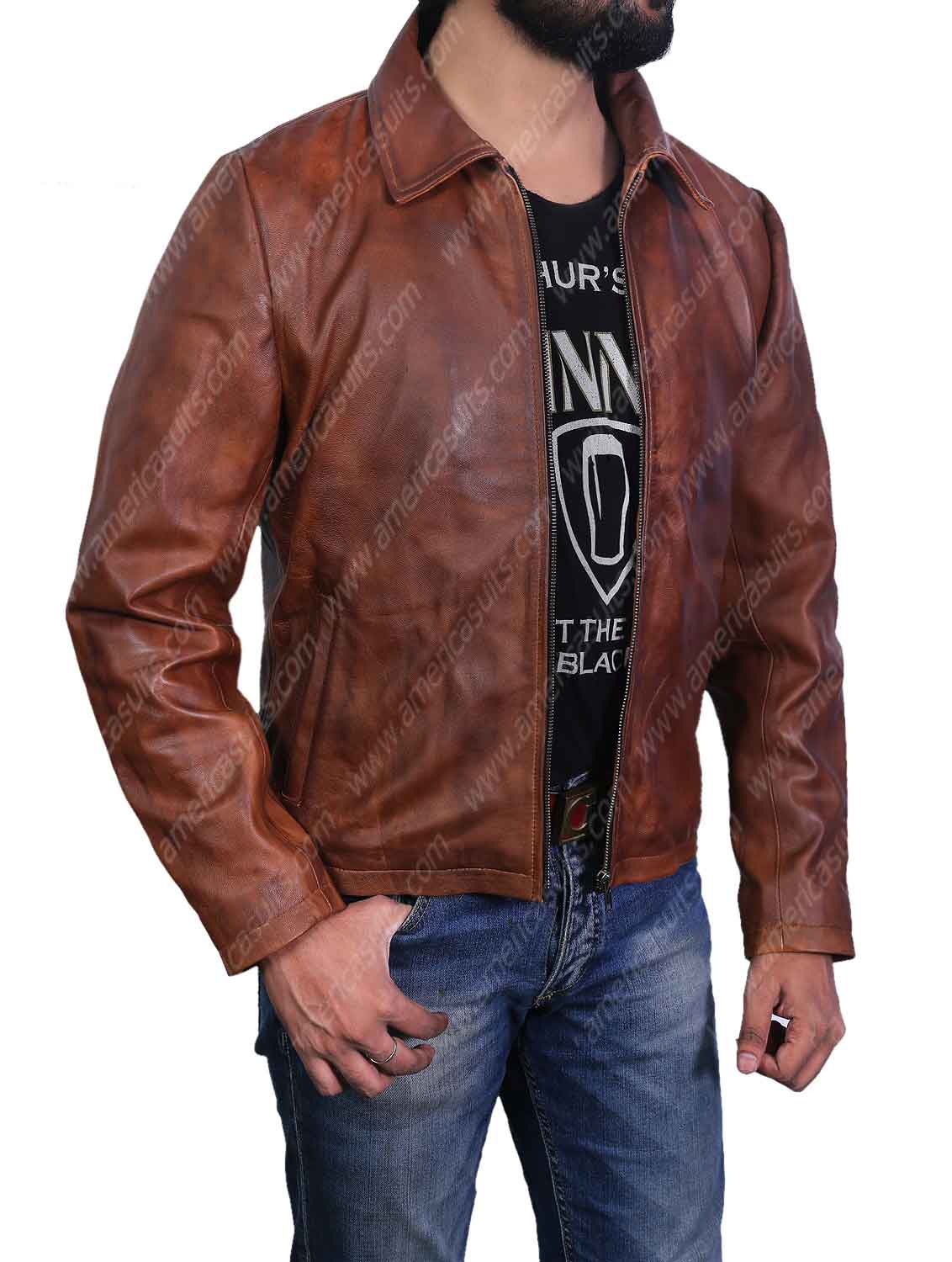 Arnold Schwarzenegger Last Action Hero Leather Jacket