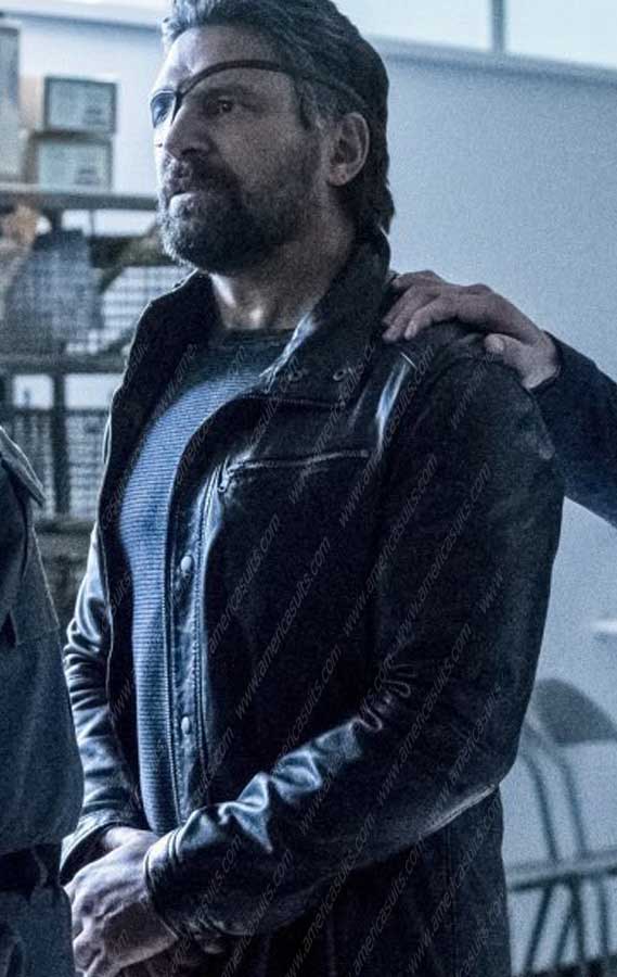 wilson black leather jacket