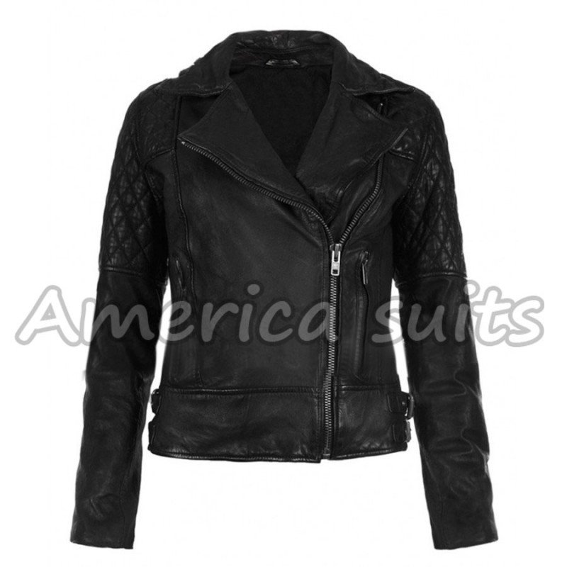 Ashley Greene Black Leather Jacket ashley-greene-black-leather-jacket