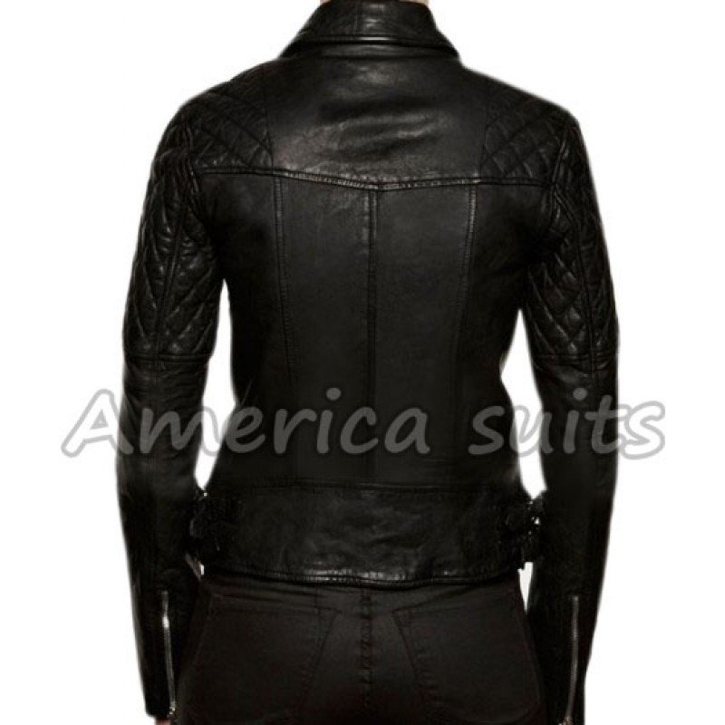 new ashley greene black leather jacket new ashley greene black leather jacket