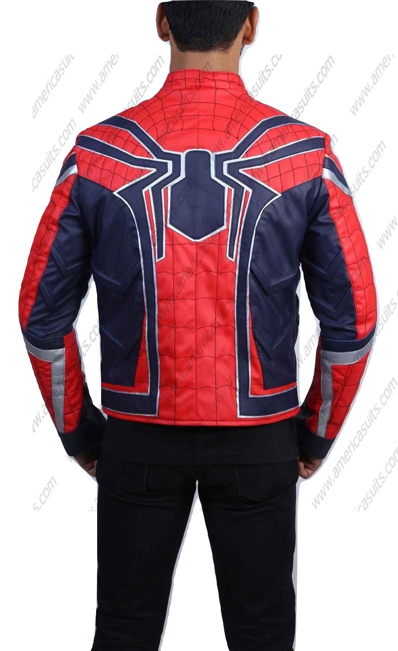 Infinity war Tom Holland Spiderman Jacket Infinity war Tom Holland Spiderman Jacket