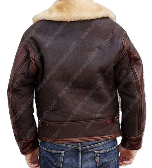 Aviator Flight Leather Shearling Jacket