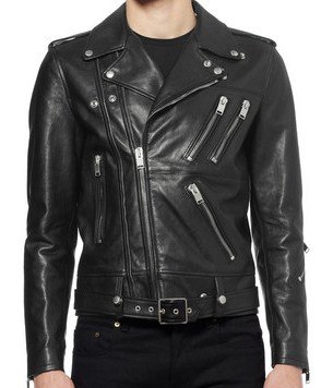 black leather jackets