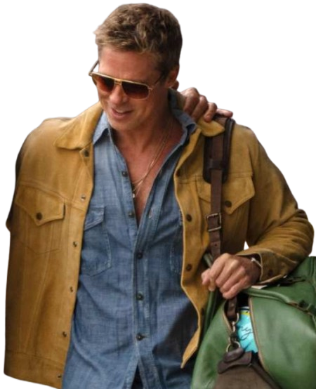 Brad Pitt F1 Mustard Jacket