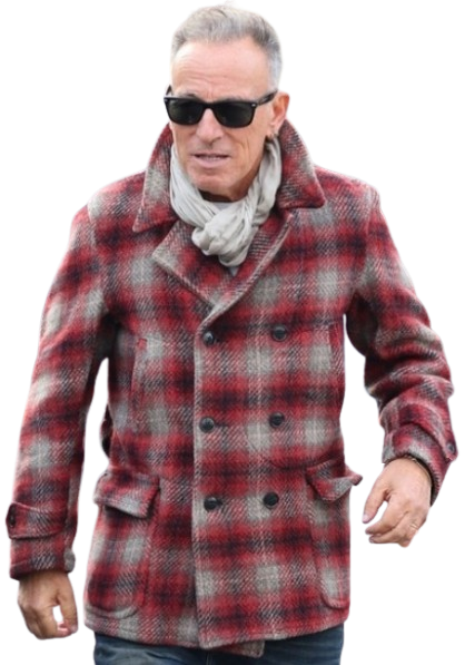Bruce Springsteen Red Checkered Jacket