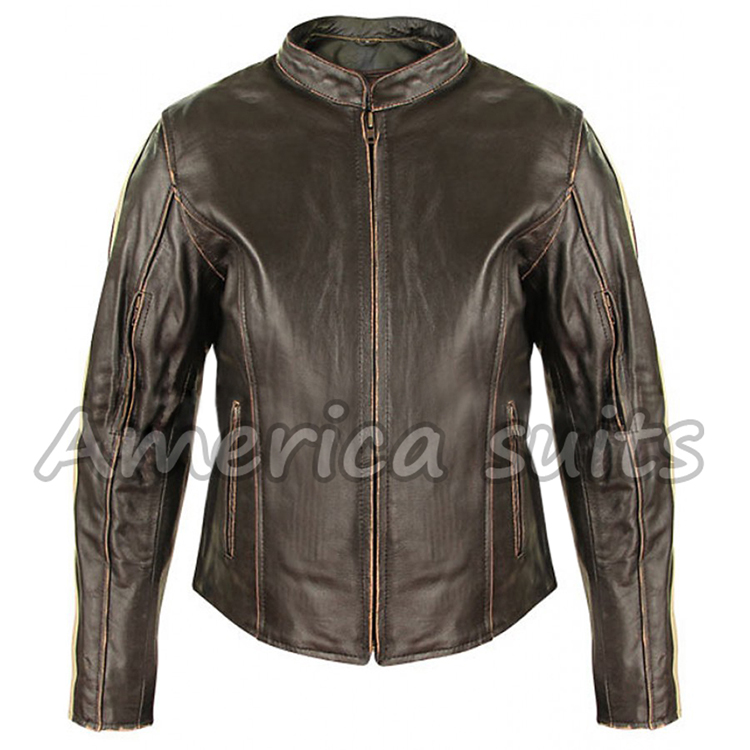 Cafe Racer Leather Jacket cafe-racer-women-leather-jacket