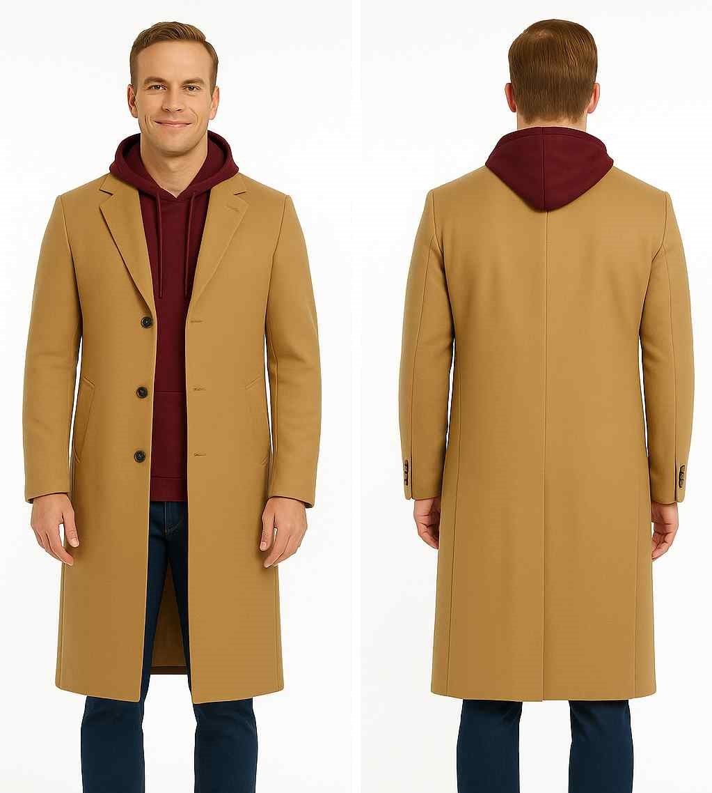 Christmas of Giving Marshall Williams Camel Trench Coat Christmas of Giving Marshall Williams Camel Trench Coat