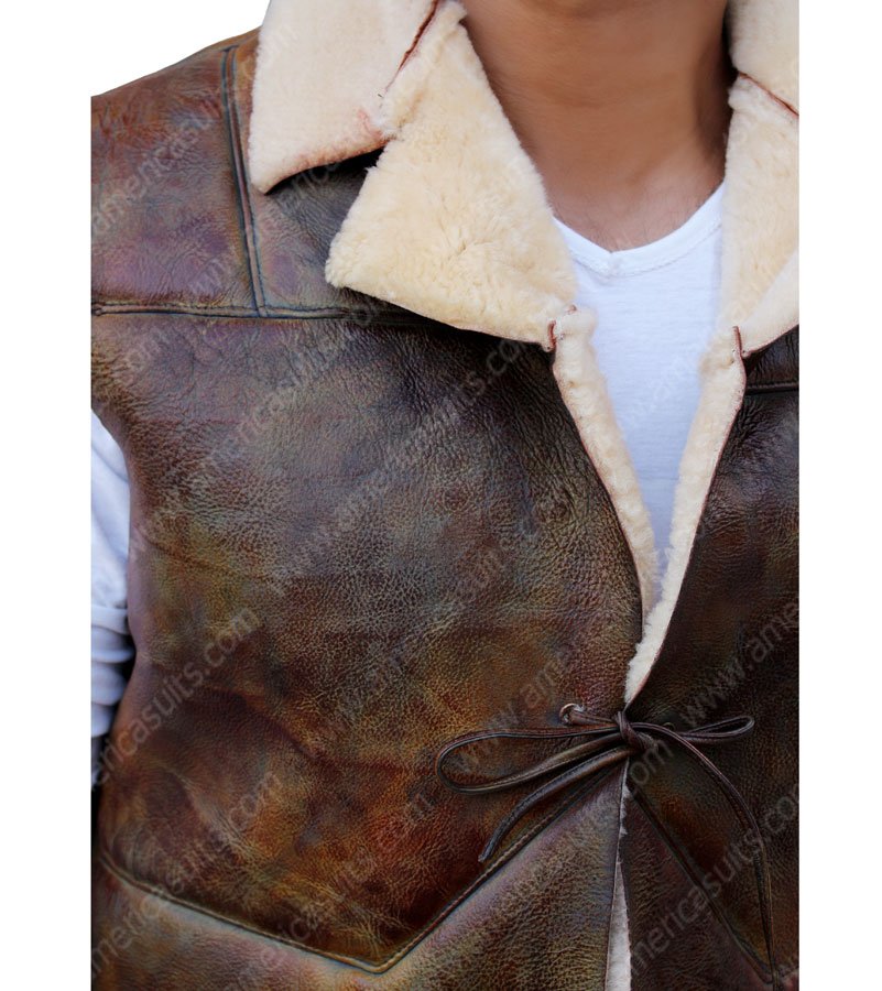 The Man With No Name Clint Eastwood Nubik Leather Jacket The Man With No Name Clint Eastwood Nubik Leather Jacket