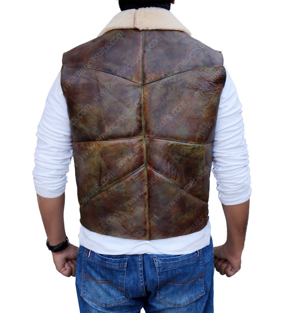 Man With No Name Clint Eastwood Leather Vest Man With No Name Clint Eastwood Leather Vest
