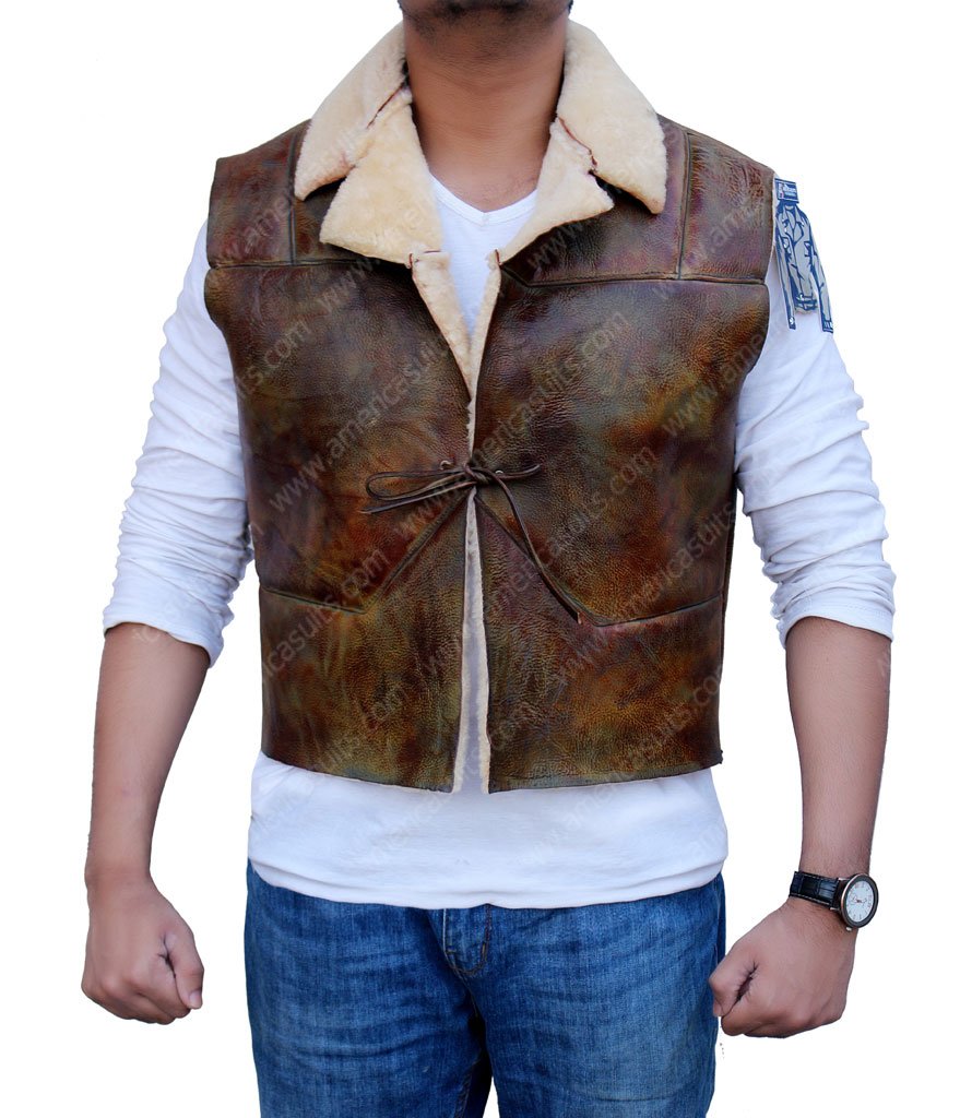 Clint Eastwood The Man With No Name Leather Jacket The-Man-With-No-Name-Costume