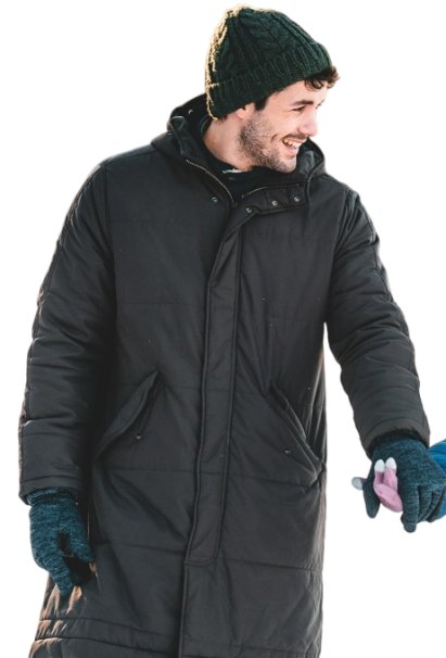 Connor Blake Black Puffer Coat