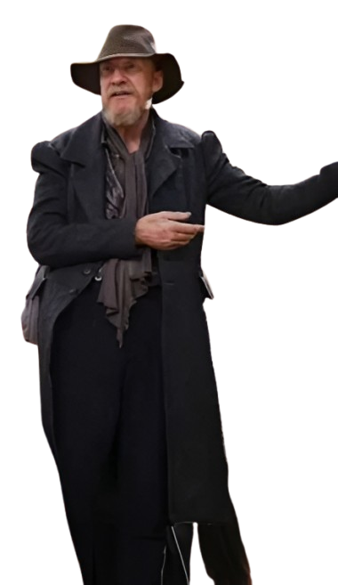 David Thewlis The Artful Dodger Black Trench Coat David Thewlis The Artful Dodger Black Trench Coat
