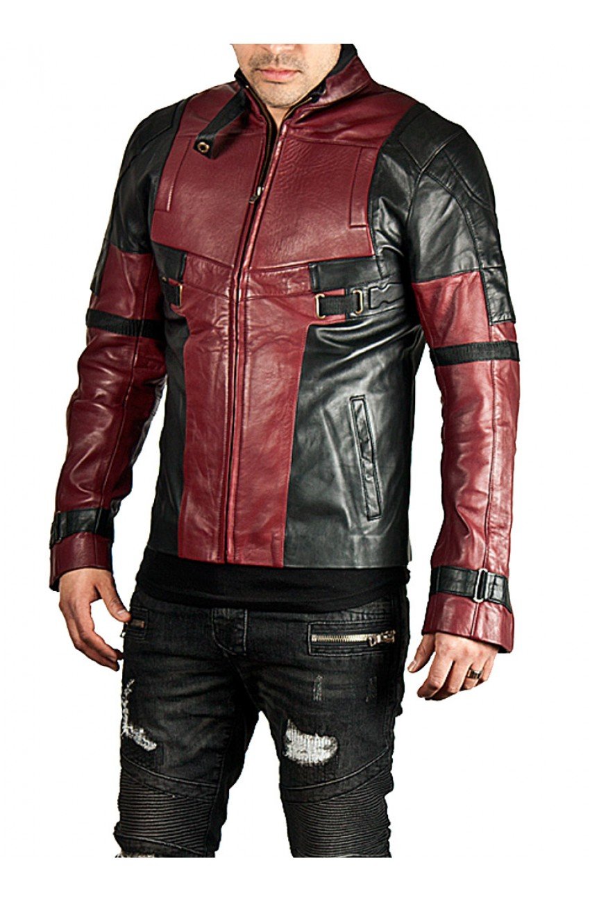 DeadPool Leather Jacket for men deadpool-jacket-850x1300