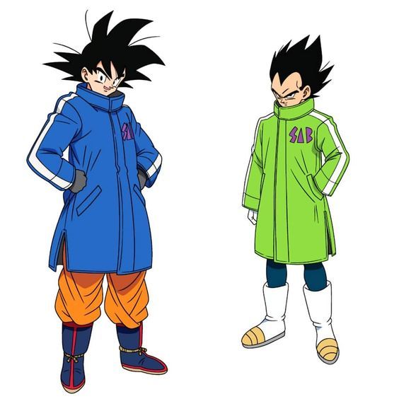 Dragon Ball Super Goku And Vegeta SAB Costume Coat Dragon Ball Super Goku And Vegeta SAB Costume Coat