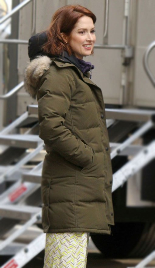 Ellie Kemper The Stand-In Puffer Coat The-Stand-In--Ellie-Kemper-Puffer-Coat