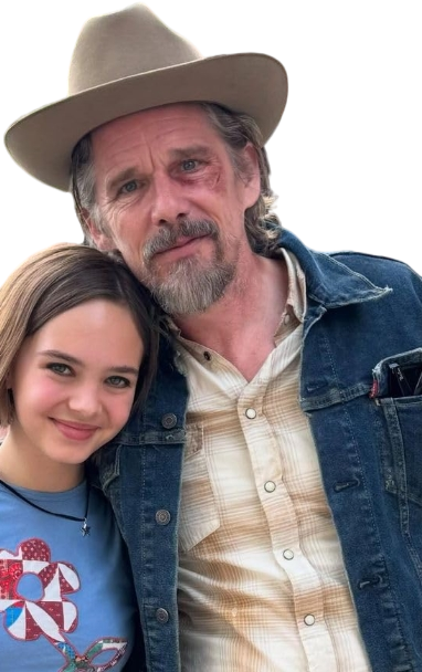 Ethan Hawke The Lowdown S01 Blue Jacket
