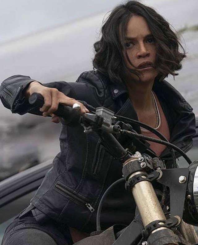 F9 The Fast Saga Letty Ortiz Black Jacket Michelle-Rodriguez-F9-The-Fast-Saga-Black-Leather-Jacket