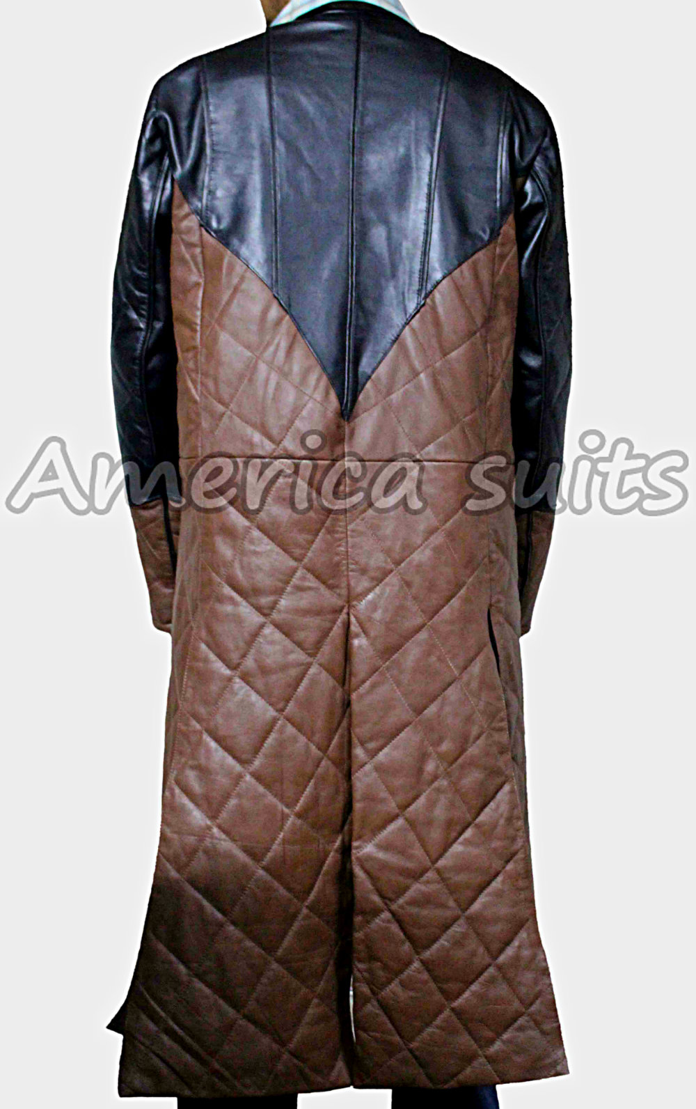 Claudia Black Leather Coat Claudia Black Leather Coat